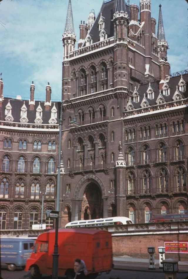 St. Pancras station.