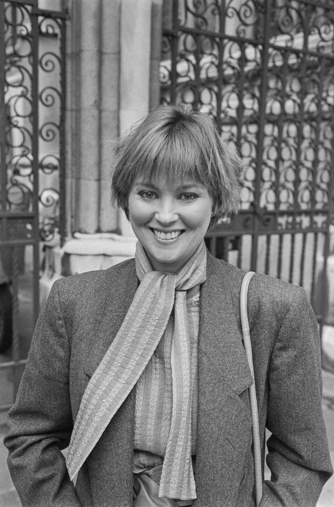 Lynne Frederick at The High Court, 1982.