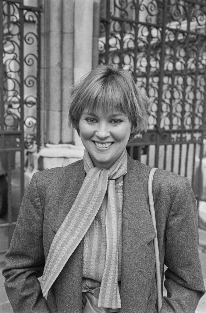 Lynne Frederick at The High Court, 1982.