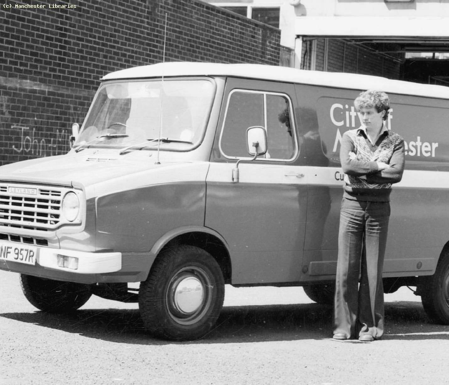 Manchester City Council Cultural Services van