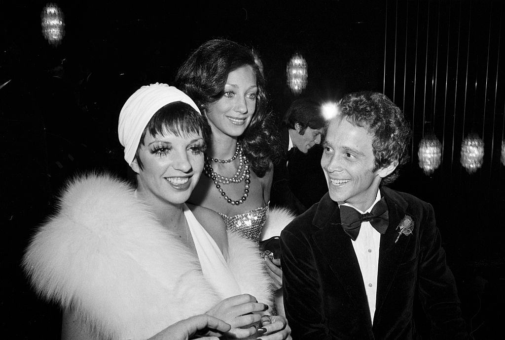 Marisa Berenson in a theater for the premiere of the film 'Cabaret', 1972.