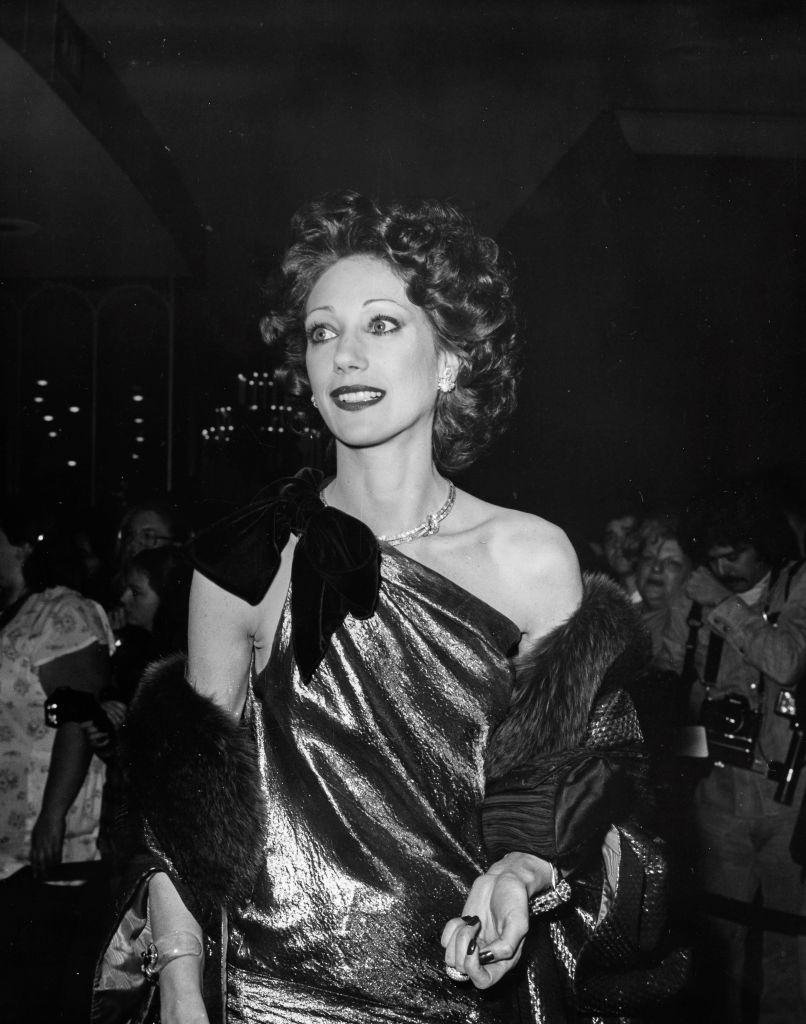 Marisa Berenson at a party, 1971.