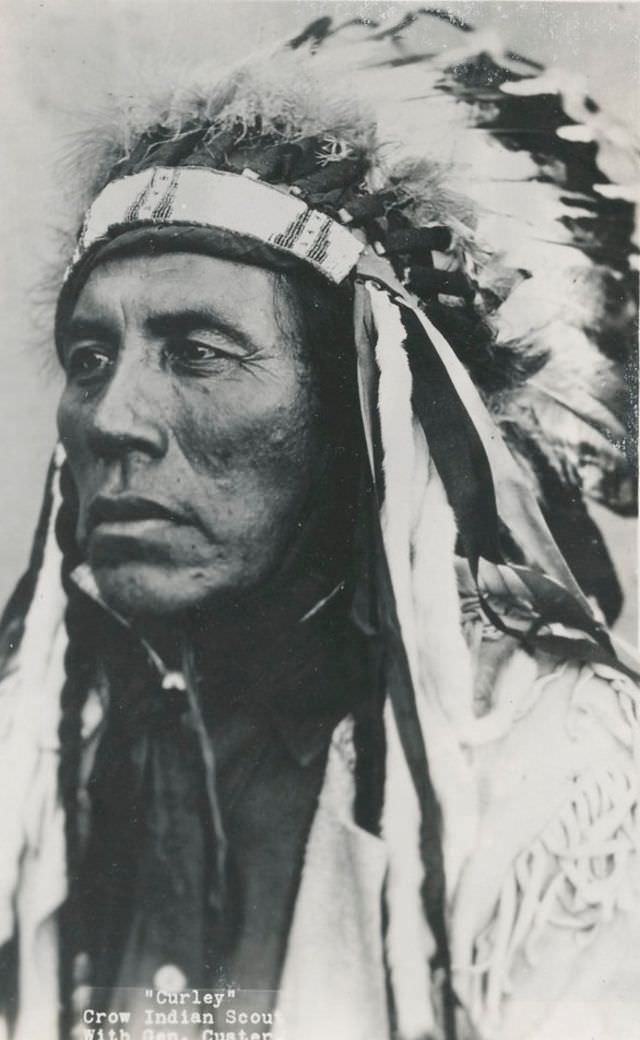 Curley" a Crow Indian Scout for General Custer