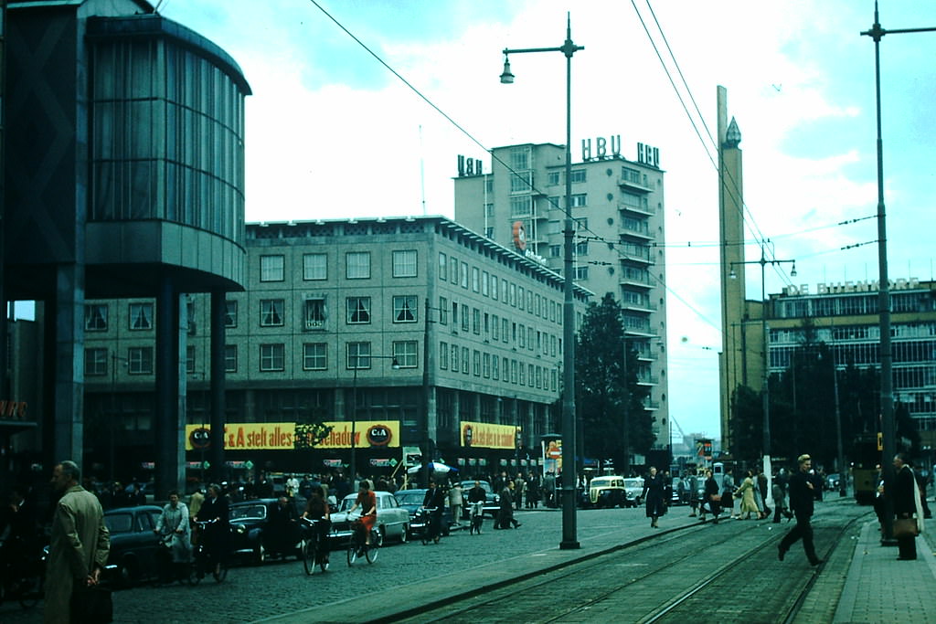 Rotterdam- New Bldgs, Netherlands, 1954