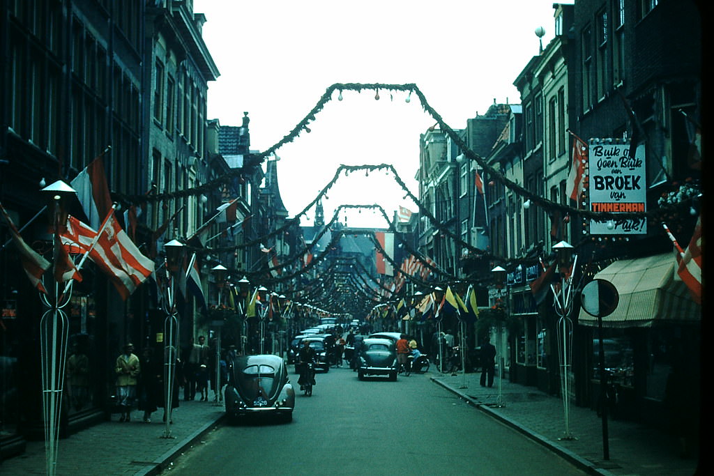 Street Decorations 700 year celebration Alkmar- Cheese Capital