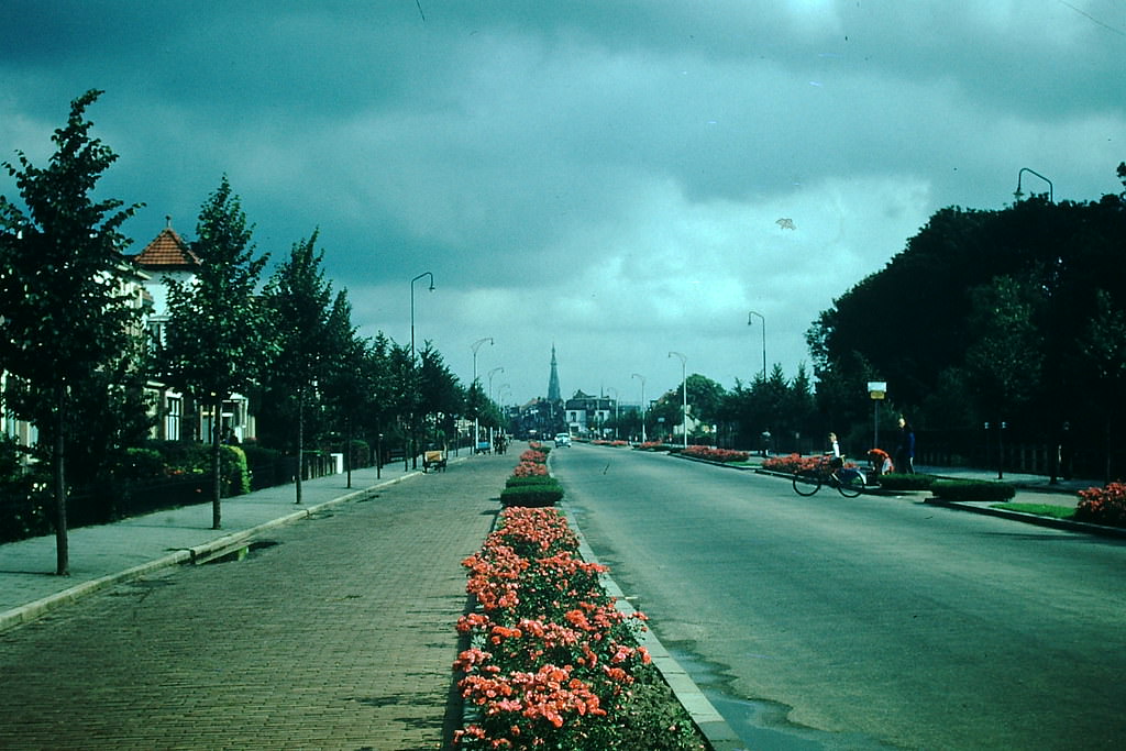 Street Scene Leeuwarden, Netherlands, 1954