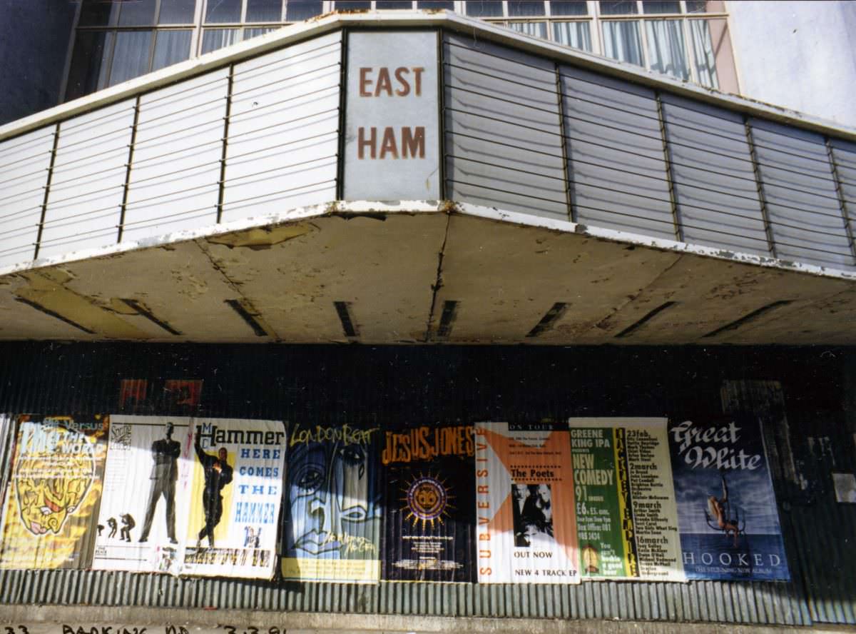 Odeon Cinema, Barking Road, Newham, 1991