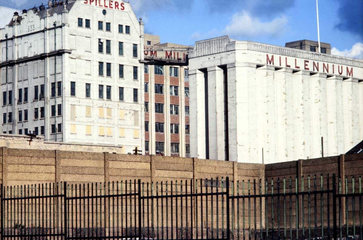 Spillers Millennium Mills, Victoria Dock, West Silvertown, Newham