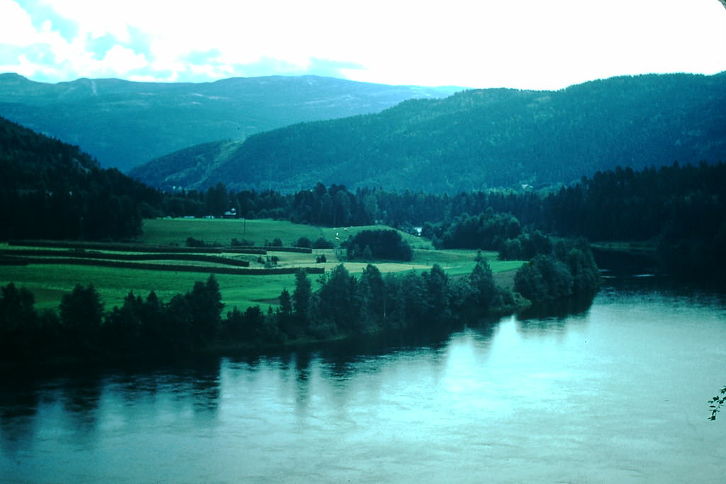 Hallingdal Valley, Norway, 1954