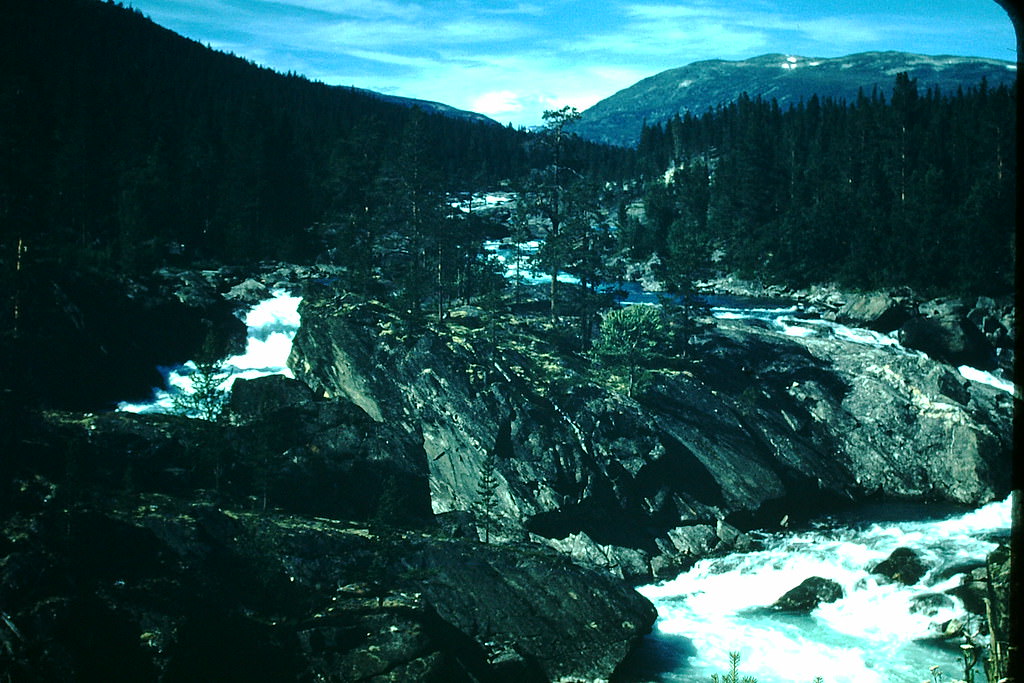 River Pollfass to Stryn, Norway, 1954