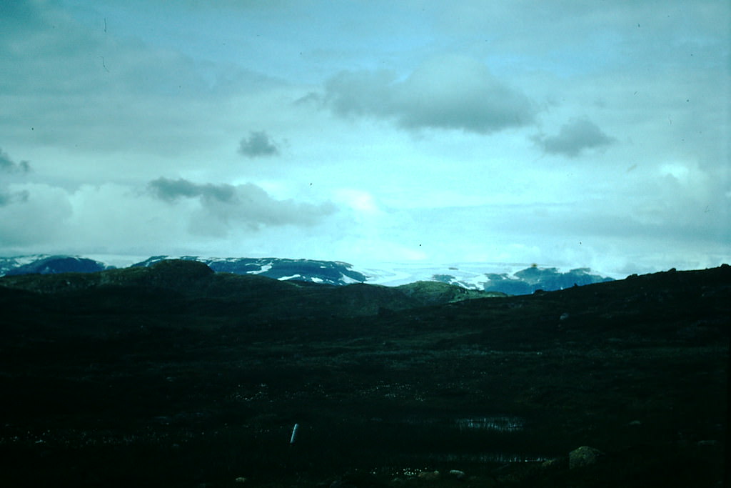 Top of Pass to Geilo, Norway, 1954