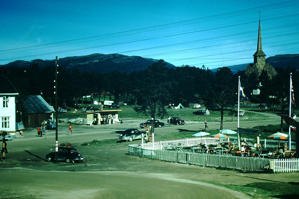 Farm north of Oslo, Norway, 1954