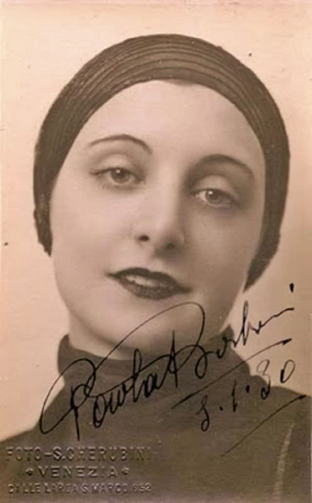 Paola Borboni: Life Story and Gorgeous Photos of the Greatest Italian Stage Actress