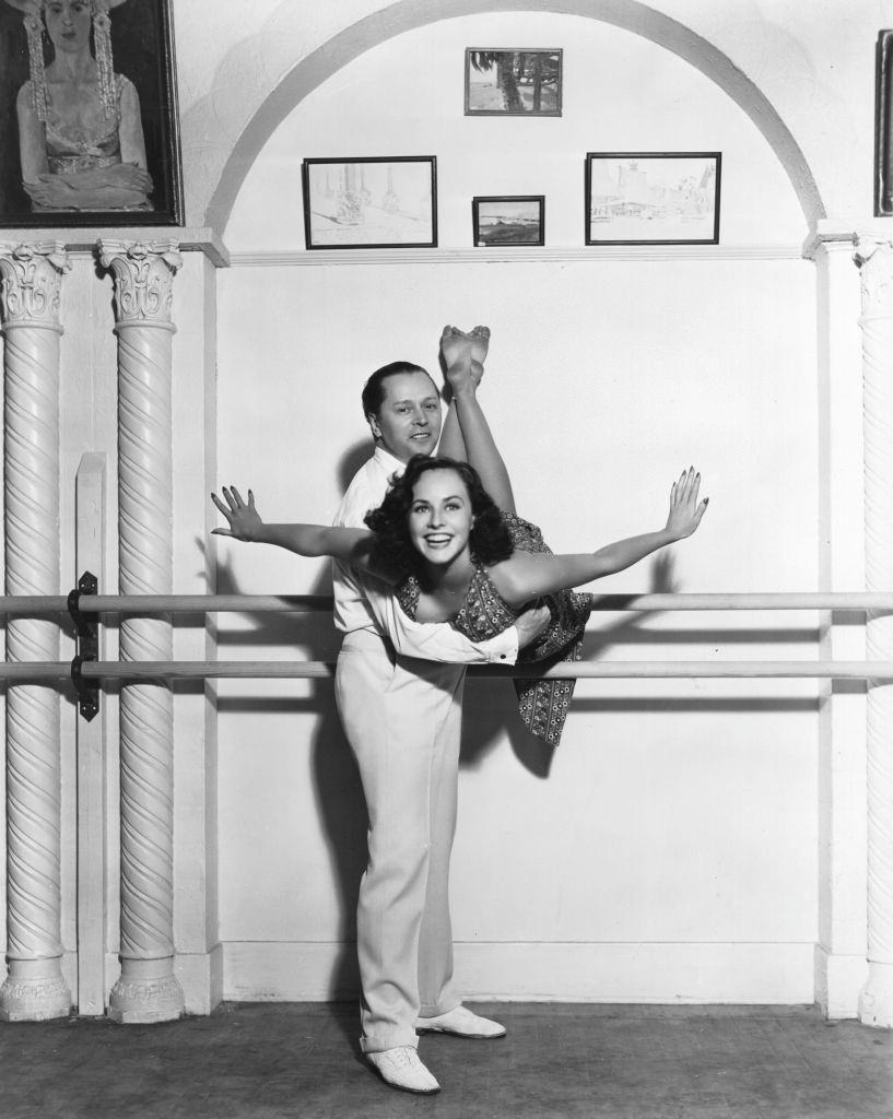 Paulette Goddard in Dry Swim, 1933.