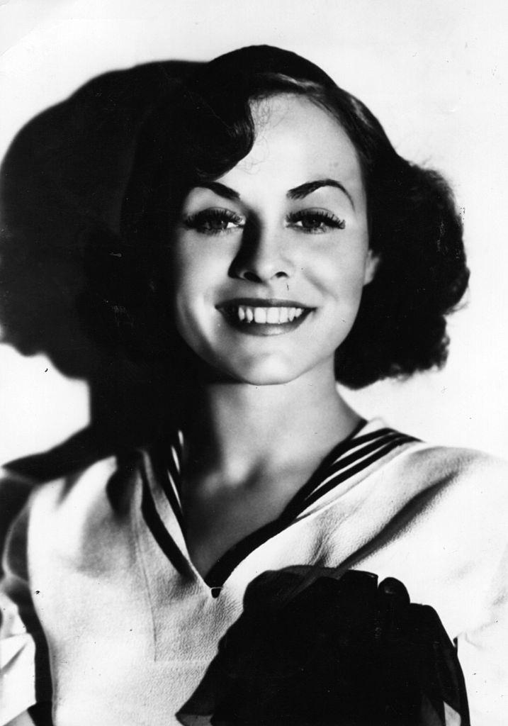 Paulette Goddard from the movie 'Moder Times', 1935.