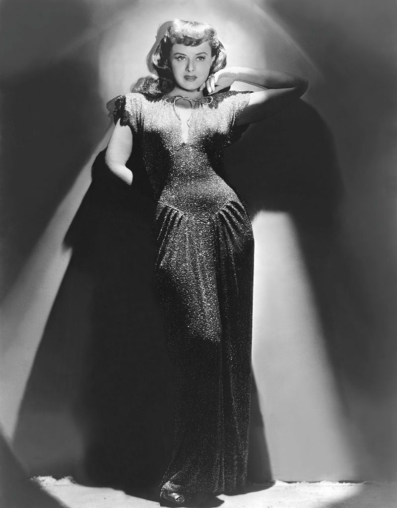 Actress Paulette Goddard, 1940.
