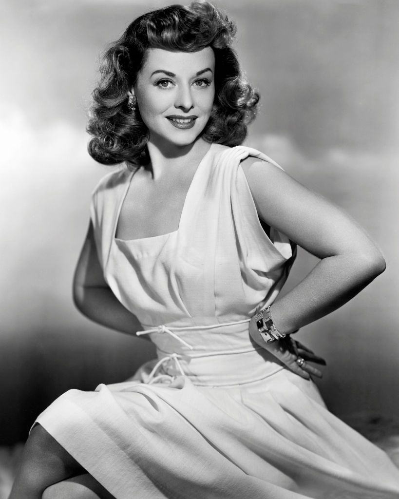 Paulette Goddard, 1945.