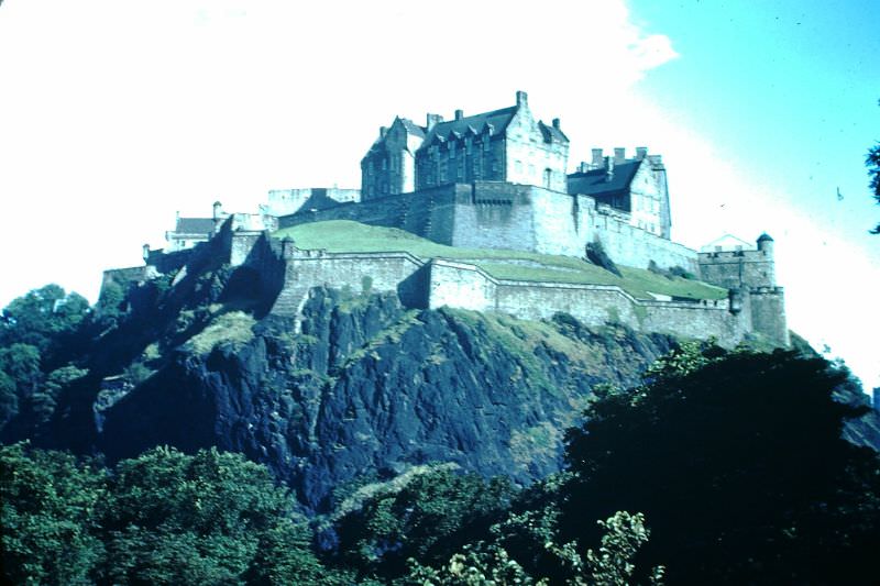 The castle, Edinburgh