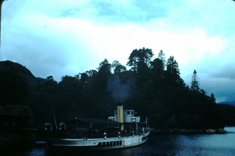 Steamer SS Sir Walter Scott on Loch Katrine