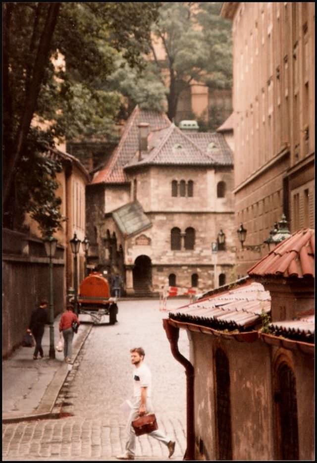 A back street in Josefov, the Jewish district