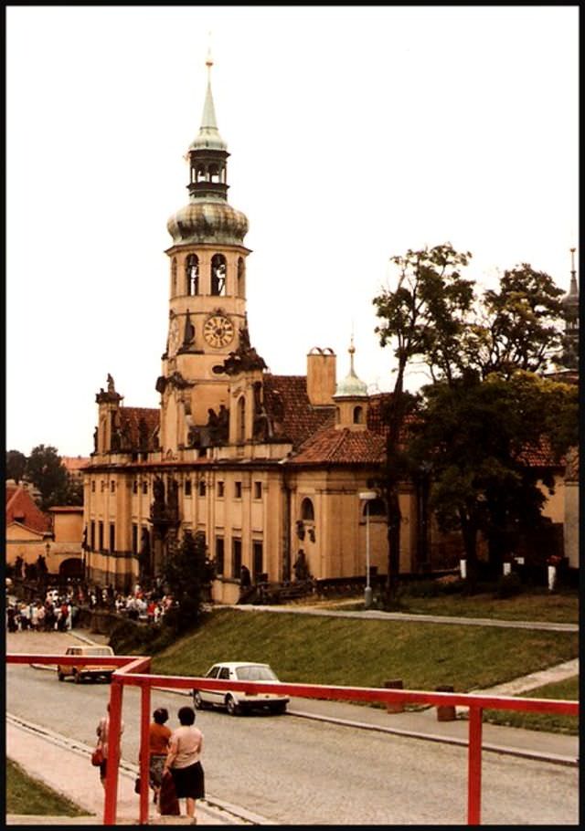 Our Lady of Loreto church in the Hradcány district