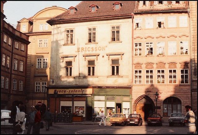 Square in the Old Town was lined with little cafés and second-hand bookshops