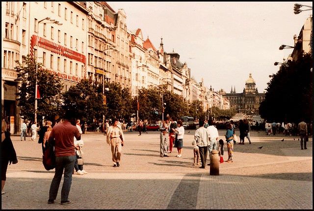 Václavské Námesti street scenes