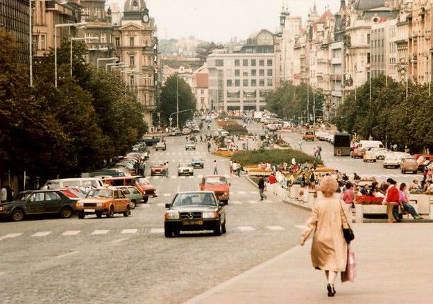 Václavské Námesti street scenes