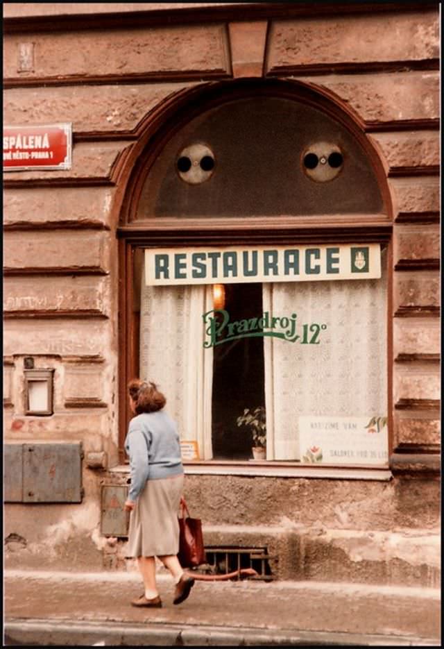 A restaurant in the Nové Město