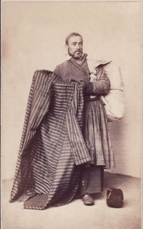 Tartar dressing-gown seller.