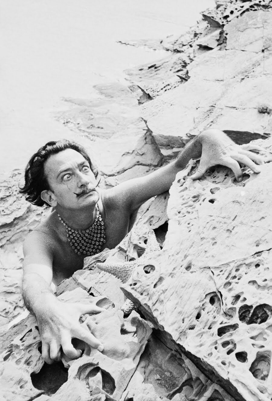 One day with Salvador Dalí: Surreal Photo Shoot of the Spanish Artist in his Seaside Villa, 1955