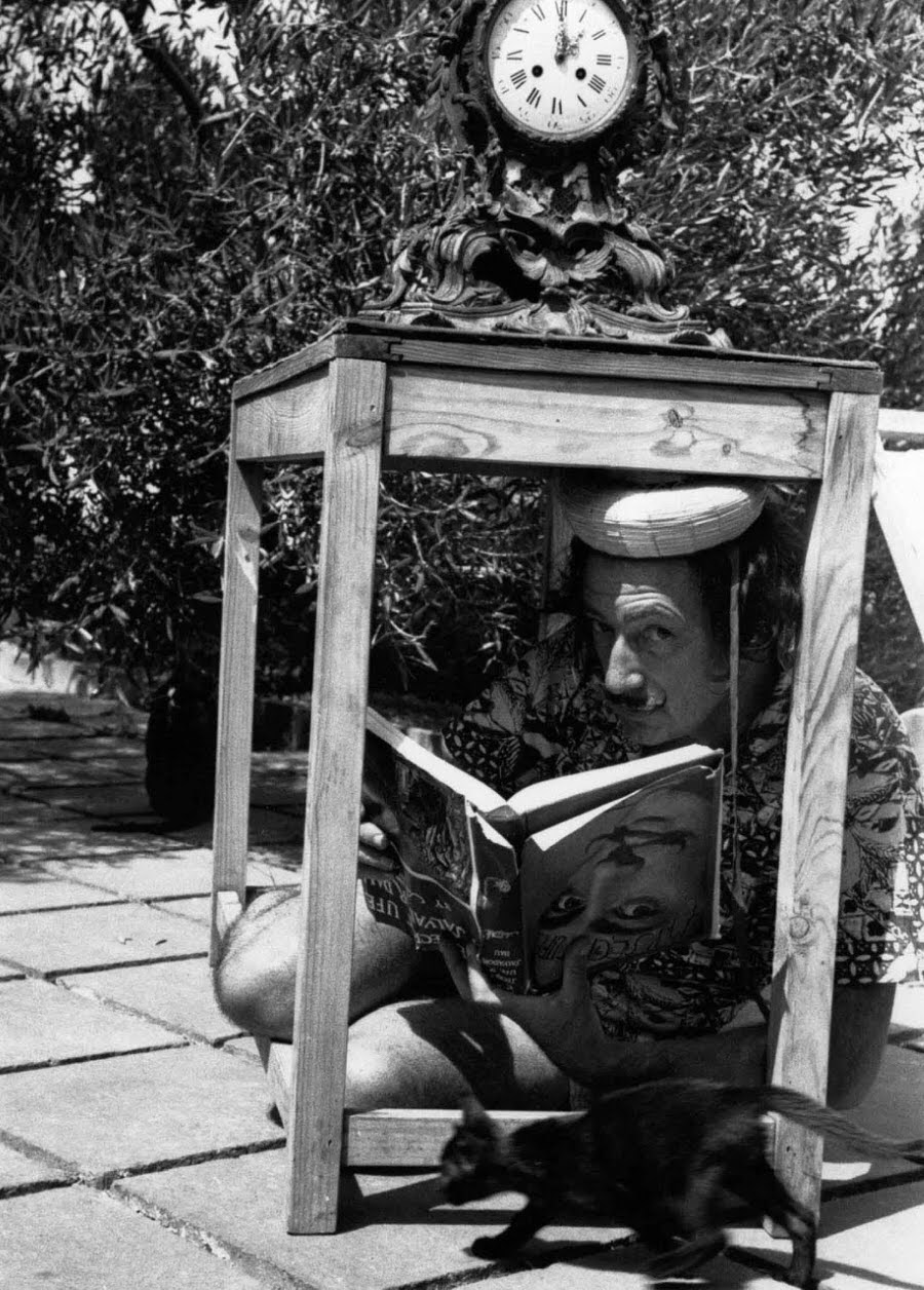 One day with Salvador Dalí: Surreal Photo Shoot of the Spanish Artist in his Seaside Villa, 1955