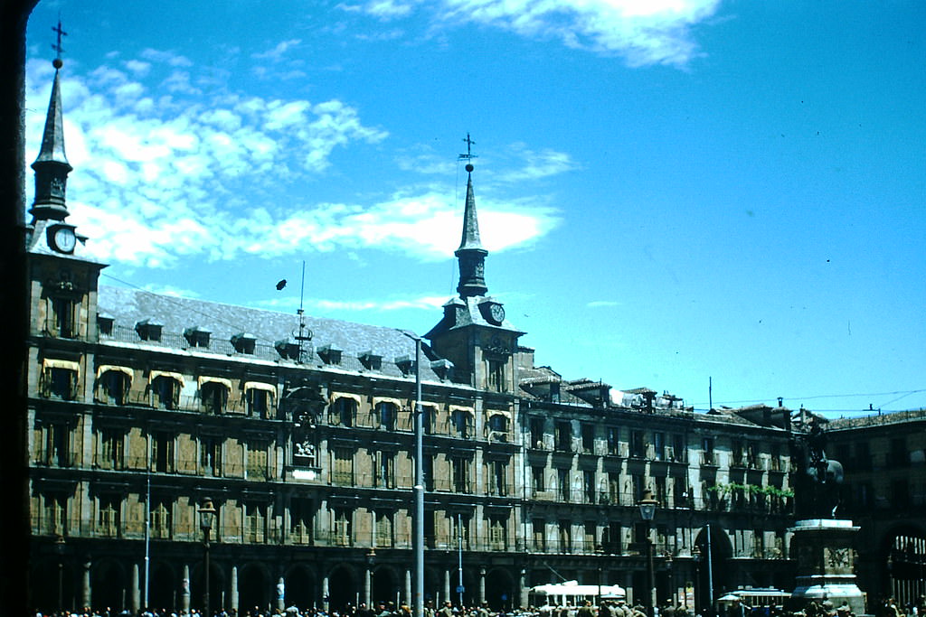 Old Madrid. Madrid, Spain, 1954
