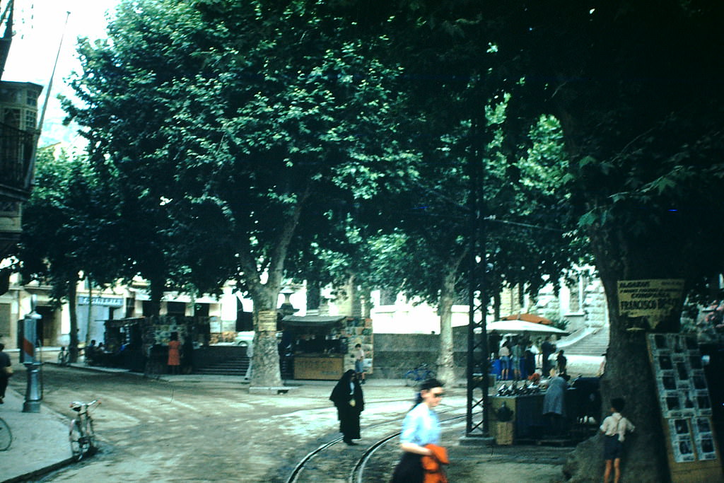 Soller, Plaza, 1954
