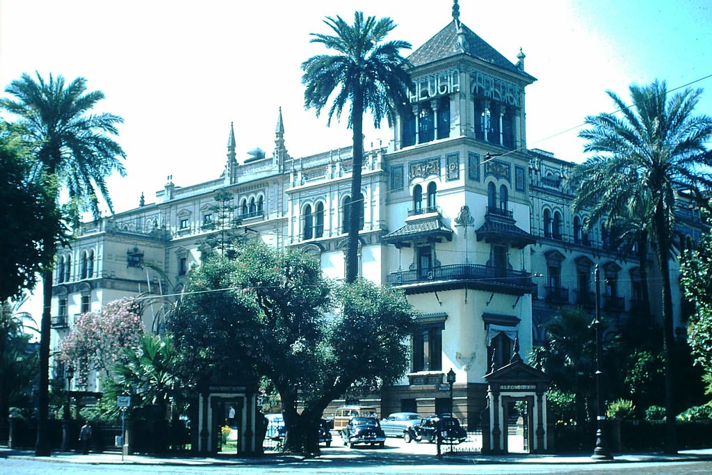 Hotel Alfonso- Cevilla, Spain, 1954