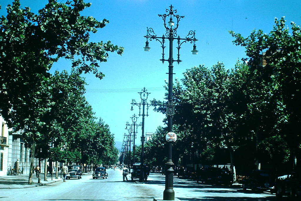 Calle Gran Capitan- Cordoba, Spain, 1954