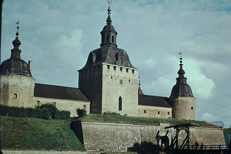 Kalmar Castle, Sweden, 1954