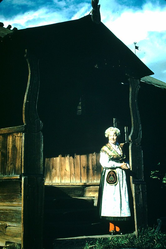 Skansen- 16th Century Home, Sweden, 1954