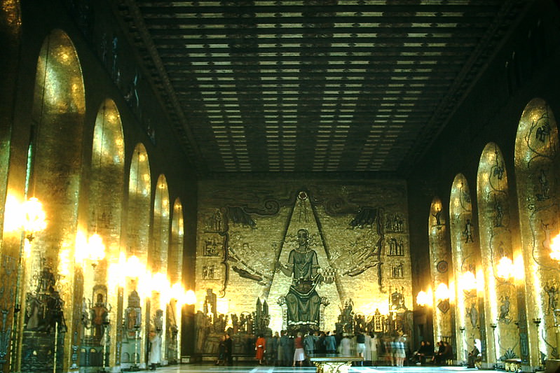 Golden Hall, Stadshuset, Stockholm, Sweden, 1954