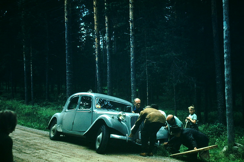 Heave Ho!- Near Rattvik, Sweden, 1954