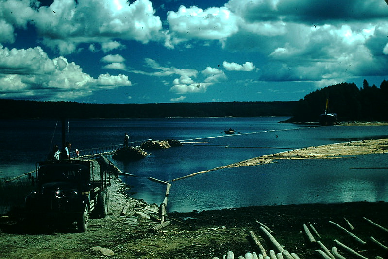 Near Hamar Norway, 1954