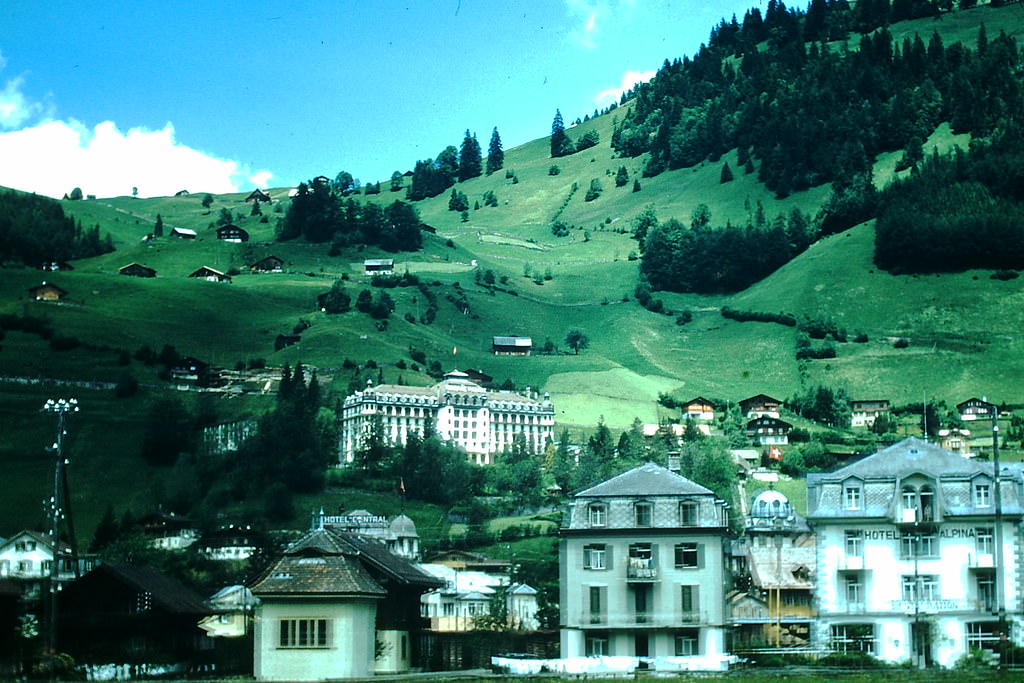 Engleberg, Switzerland, 1954