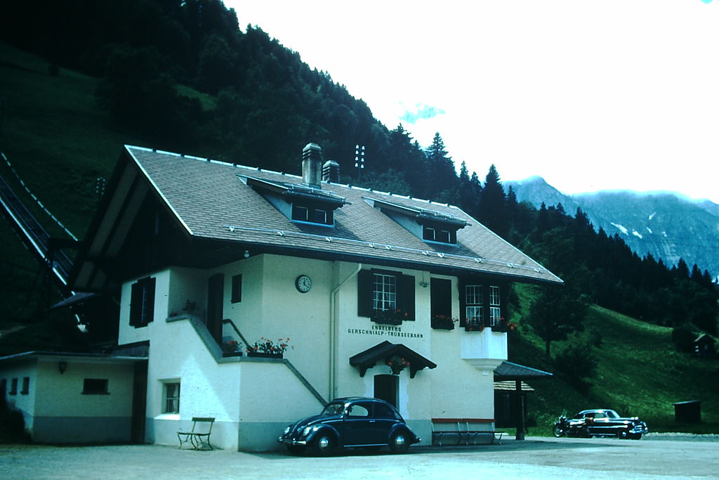 Engelberg, Trubsee Bahn, Switzerland, 1954