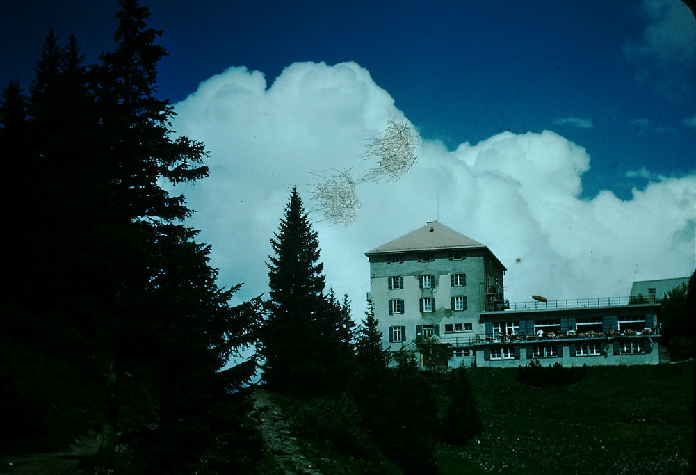 Inn at Trubsee, Switzerland, 1954