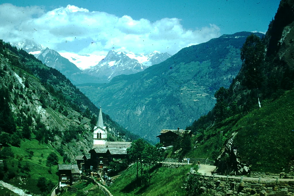 Eisten, Switzerland, 1954