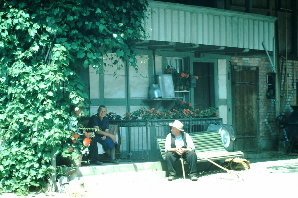 Neuchatel-Berne, Muntschemier, Switzerland, 1954