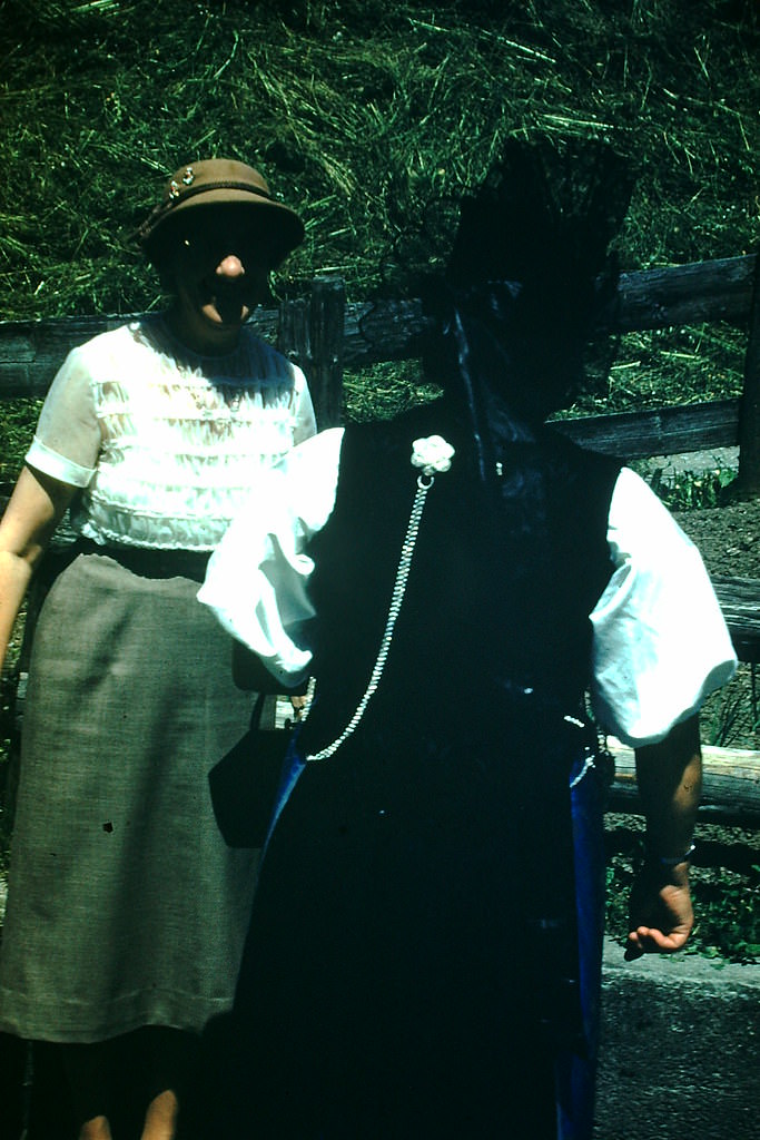 Costume of Interlaken, Switzerland, 1954