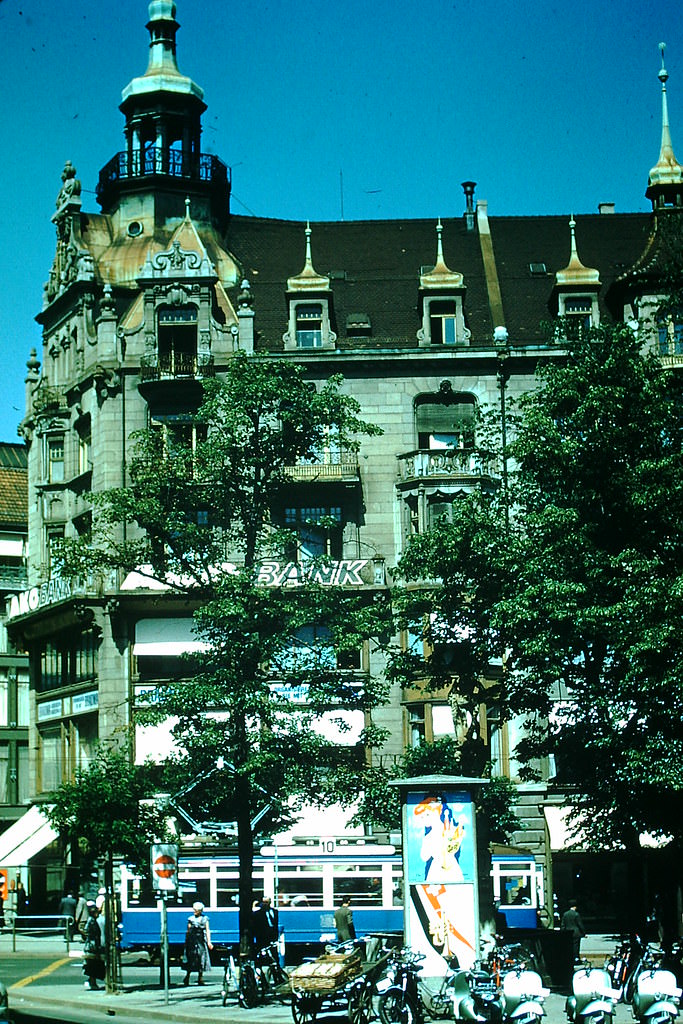 Zurich Center, Switzerland, 1954