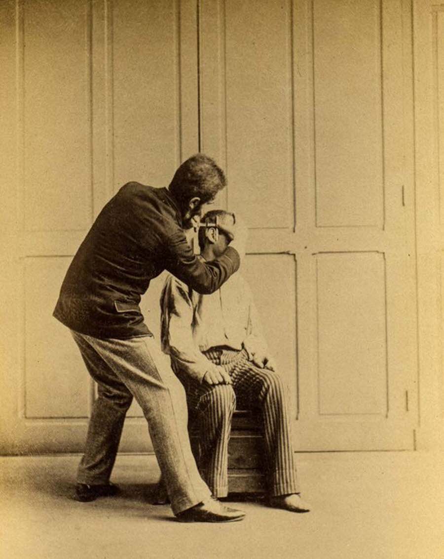 The Bertillon System, which classified Criminals according to their Physical Measurements, 1894