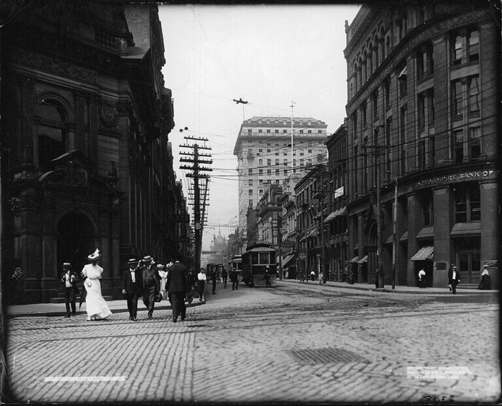 Yonge and Front, 1906